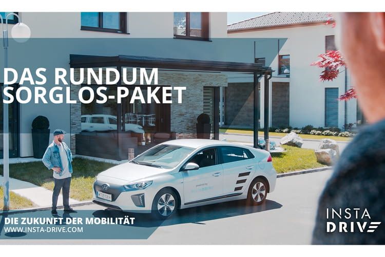 Mit INSTADRIVE trägt der Kunde nahezu kein Risiko beim Einstieg in die Elektromobilität Mit INSTADRIVE trägt der Kunde nahezu kein Risiko beim Einstieg in die Elektromobilität