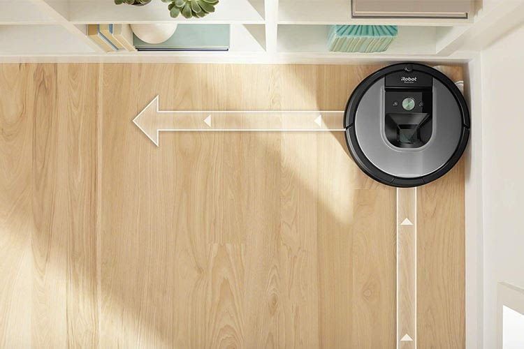 Roomba orientiert sich über verschiedene Sensoren Roomba orientiert sich über verschiedene Sensoren