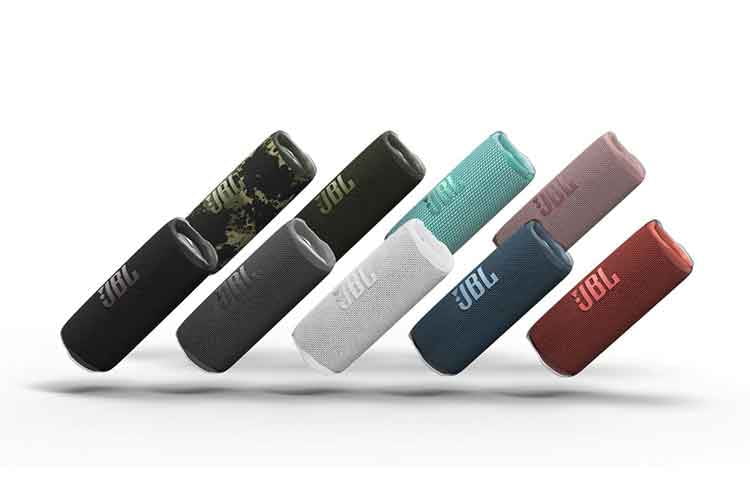 Der Bluetooth-Lautsprecher JBL Flip 6 kommt in vielen verschiedenen Farben Der Bluetooth-Lautsprecher JBL Flip 6 kommt in vielen verschiedenen Farben