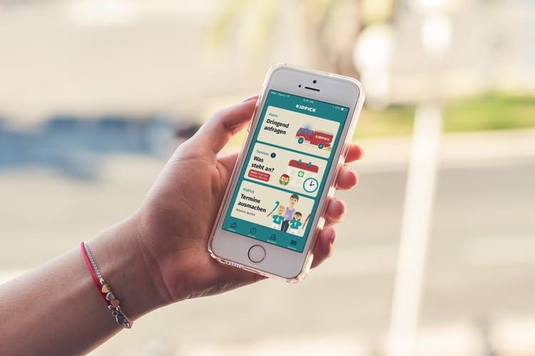 Die KidPick-App ist kostenlos, Dringende Anfragen kosten allerdings 99 Cent Die KidPick-App ist kostenlos, Dringende Anfragen kosten allerdings 99 Cent
