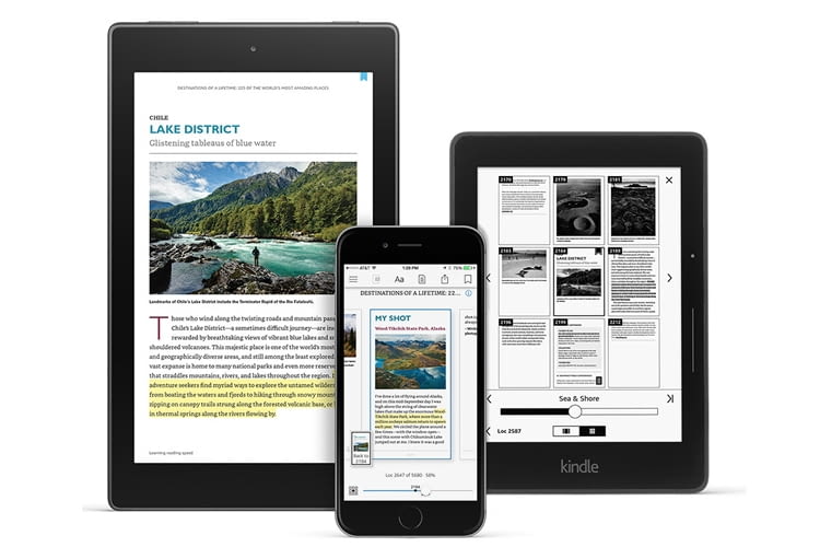 Mit der Kindle-App und Kindle Unlimited lassen sich etwa kostenlose Leseproben an Freunde verschicken Mit der Kindle-App und Kindle Unlimited lassen sich etwa kostenlose Leseproben an Freunde verschicken
