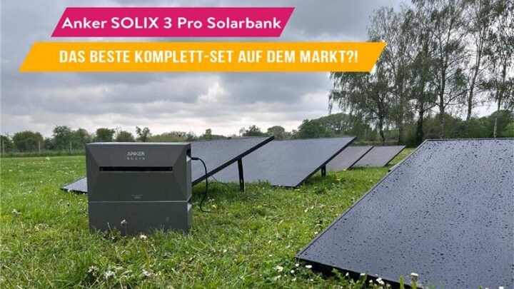 Starker Balkonkraftwerk-Deal! 2.000 Watt + Anker SOLIX 3 nur 1.217 Euro!