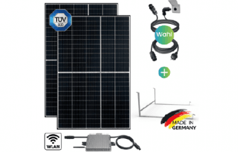 Kleines Kraftwerk Duo Garten 860W