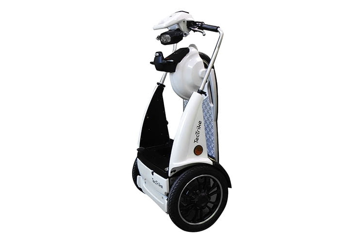 Lässt sich leicht und platzsparend transportieren: Das TecTrike von LEVCON Lässt sich leicht und platzsparend transportieren: Das TecTrike von LEVCON
