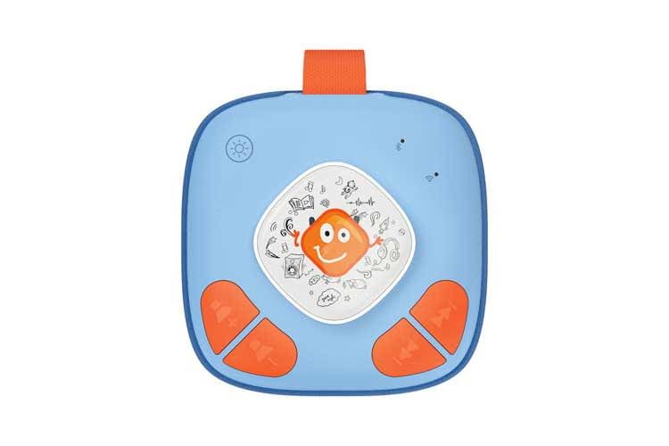 Die Lidl Audioboxen bieten eine robuste, fröhlich bunte Hülle mit Tragschlaufe Die Lidl Audioboxen bieten eine robuste, fröhlich bunte Hülle mit Tragschlaufe