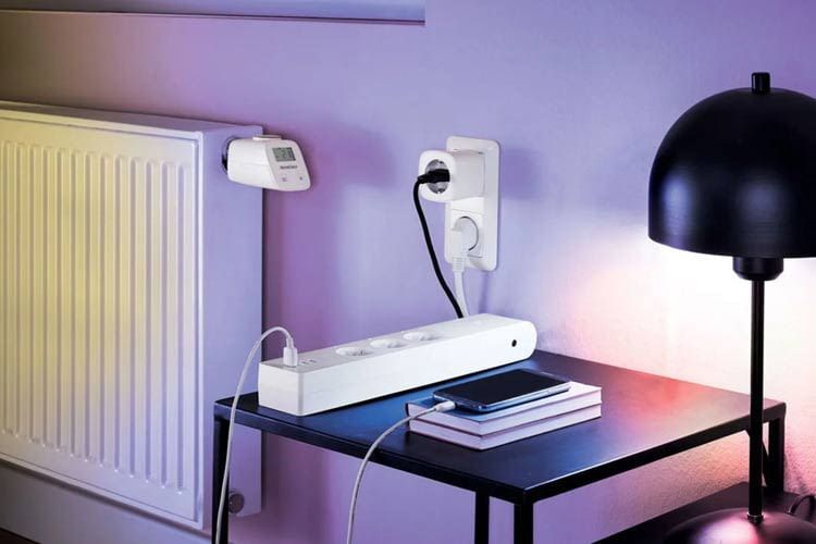 Mit smarten Steckdosenleisten können mehrere Geräte gleichzeitig ins Lidl System eingebunden werden Mit smarten Steckdosenleisten können mehrere Geräte gleichzeitig ins Lidl System eingebunden werden