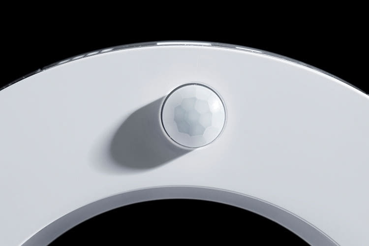 Der Bewegungssensor des Livy Protect Alarmsystems von HUM Systems Der Bewegungssensor des Livy Protect Alarmsystems von HUM Systems