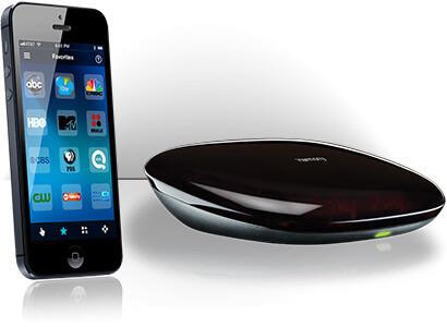 Logitech Harmony Hub ermöglicht das Steuern unterschiedlicher Geräte mit dem Smartphone Logitech Harmony Hub ermöglicht das Steuern unterschiedlicher Geräte mit dem Smartphone