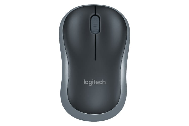 Die Logitech M185 ist kabellos und verbindet sich via 2,4 GHz WLAN mit dem Computer Die Logitech M185 ist kabellos und verbindet sich via 2,4 GHz WLAN mit dem Computer