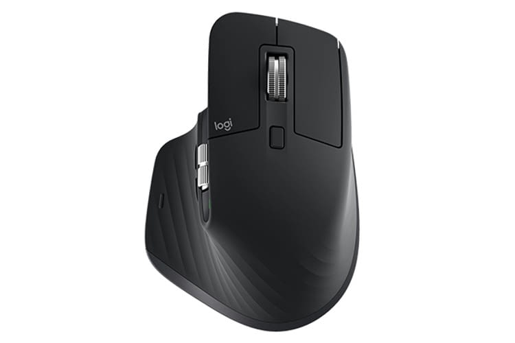 Die Logitech MX Master 3 bietet eine große Anzahl zusätzlicher, frei konfigurierbarer Tasten Die Logitech MX Master 3 bietet eine große Anzahl zusätzlicher, frei konfigurierbarer Tasten
