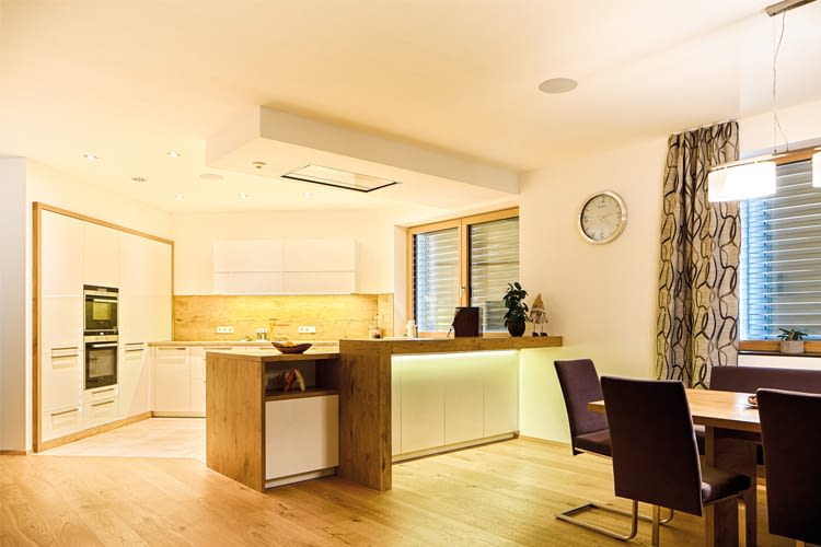 Die Loxone-Lichtsteuerung ermöglicht besonders viel Komfort Die Loxone-Lichtsteuerung ermöglicht besonders viel Komfort