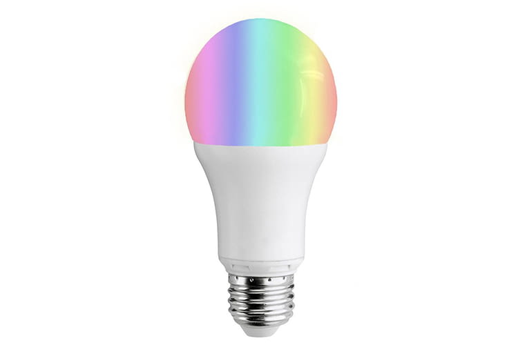 Die farbige LED-Lampe LYASI lässt sich per Sprache via Alexa oder Smartphone steuern Die farbige LED-Lampe LYASI lässt sich per Sprache via Alexa oder Smartphone steuern