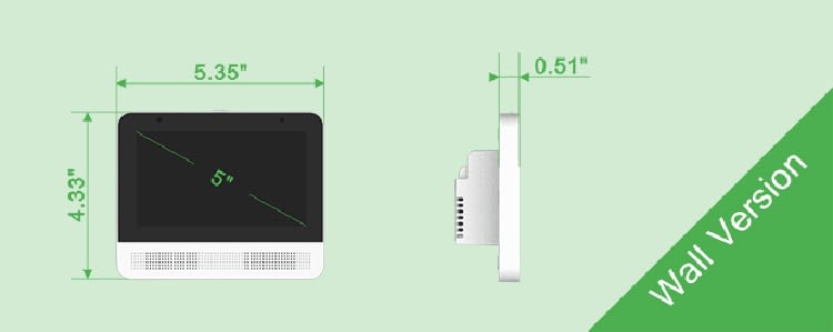 Lynky in der Wand-Version Lynky in der Wand-Version