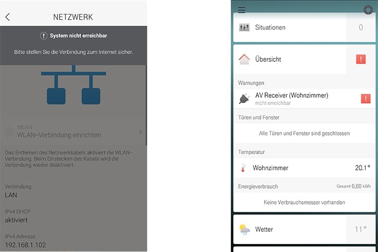 Hürde im Test: Netzwerkprobleme im Magenta SmartHome Hürde im Test: Netzwerkprobleme im Magenta SmartHome