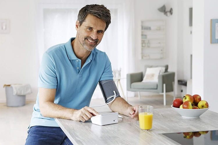 Nach nur wenigen Handgriffen ist das Medisana BU 510 Oberarm-Blutdruckmessgerät einsatzbereit Nach nur wenigen Handgriffen ist das Medisana BU 510 Oberarm-Blutdruckmessgerät einsatzbereit