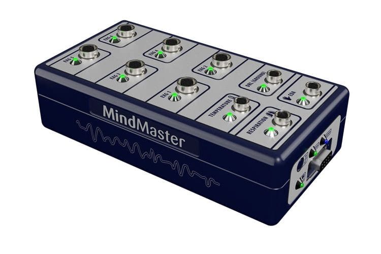 Die MindMaster Bio-Serie von Mindfield wird für reines Biofeedback eingesetzt Die MindMaster Bio-Serie von Mindfield wird für reines Biofeedback eingesetzt