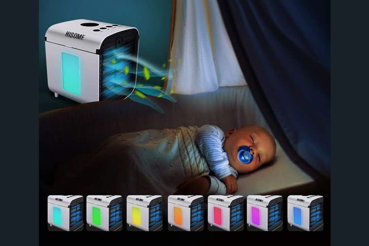 Zur Beleuchtung kann eine von 7 freundlichen Farben ausgewählt werden Zur Beleuchtung kann eine von 7 freundlichen Farben ausgewählt werden