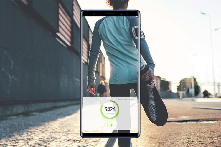 Bixby begleitet und überwacht z.B. unser Fitnesstraining Bixby begleitet und überwacht z.B. unser Fitnesstraining