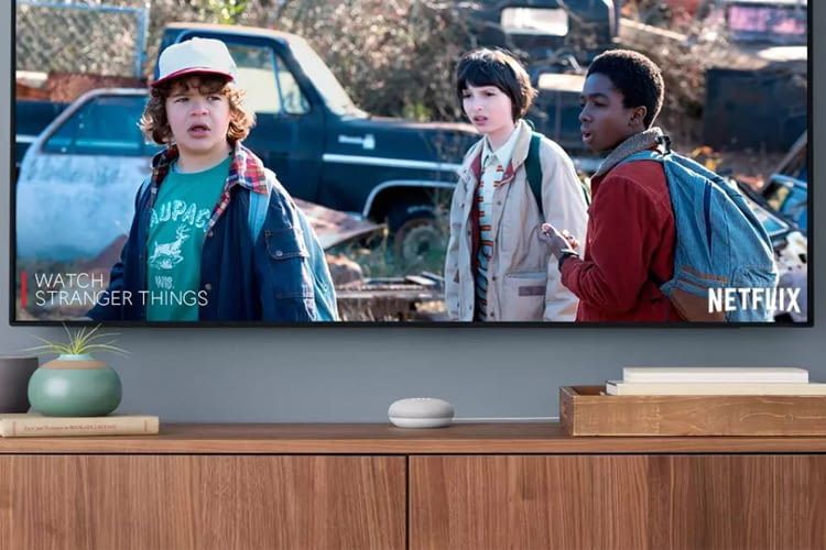 Mit Google Chromecast lässt sich Netflix über Google Home Mini sprachsteuern Mit Google Chromecast lässt sich Netflix über Google Home Mini sprachsteuern