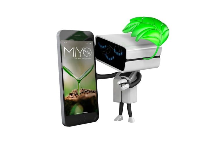 Mit der MIYO-App ist ein Fernzugriff auf das Bewässerungssystem möglich Mit der MIYO-App ist ein Fernzugriff auf das Bewässerungssystem möglich