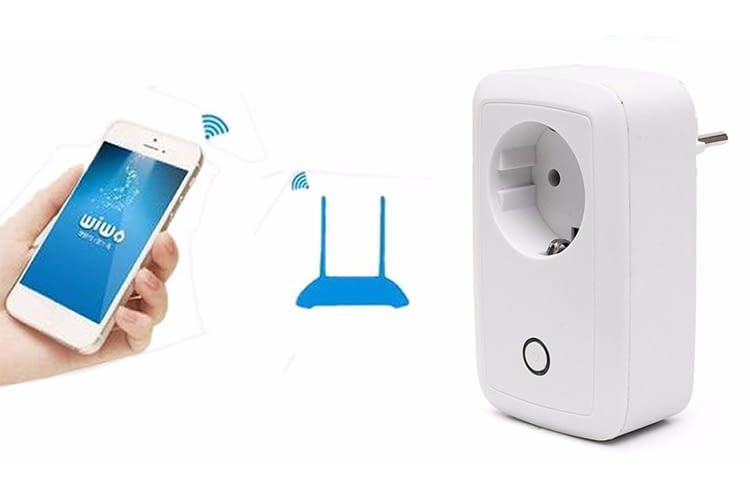Die InstallationDie M.Way WLAN-Steckdose arbeitet mit der Smartphone App BroadLink e-Control Die InstallationDie M.Way WLAN-Steckdose arbeitet mit der Smartphone App BroadLink e-Control
