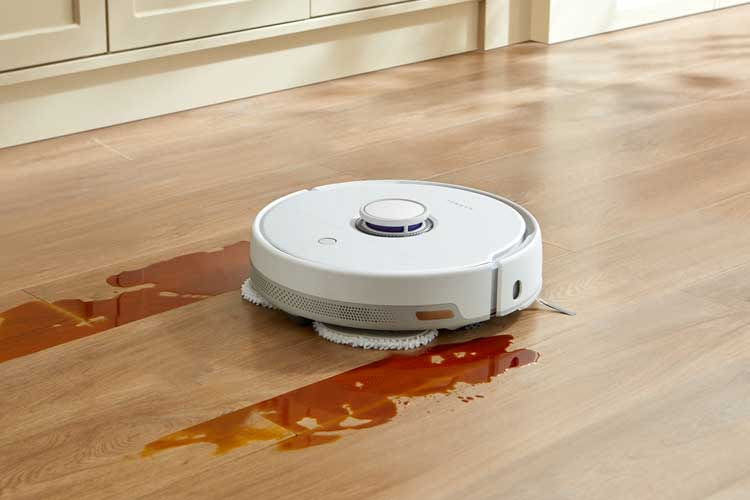 Der Narwal Saug- und Wischroboter punktet mit einer starken Nassreinigung Der Narwal Saug- und Wischroboter punktet mit einer starken Nassreinigung