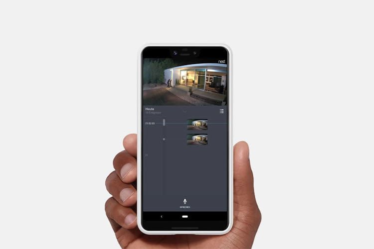 Per App lassen sich jederzeit Live-Bilder der Überwachungskamera abrufen Per App lassen sich jederzeit Live-Bilder der Überwachungskamera abrufen