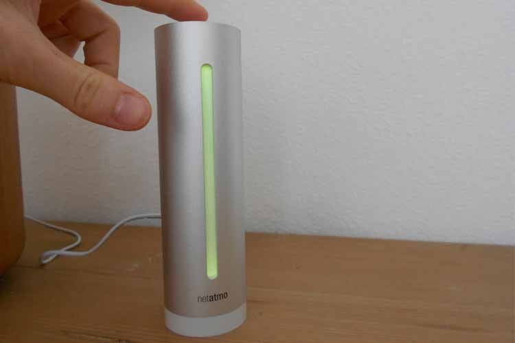 Manuelle Messung: Grünes Licht bedeutet gute Raumluft Manuelle Messung: Grünes Licht bedeutet gute Raumluft