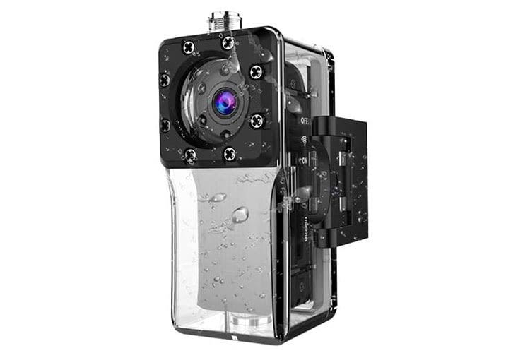 Die NIYPS FR003 Mini Kamera kommt mit einem wasserdichten Gehäuse und ist gerade einmal 5 Zentimeter hoch Die NIYPS FR003 Mini Kamera kommt mit einem wasserdichten Gehäuse und ist gerade einmal 5 Zentimeter hoch