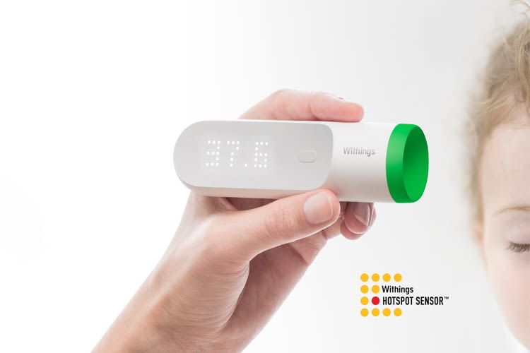 Nokia Thermo misst besonders hygienisch Nokia Thermo misst besonders hygienisch