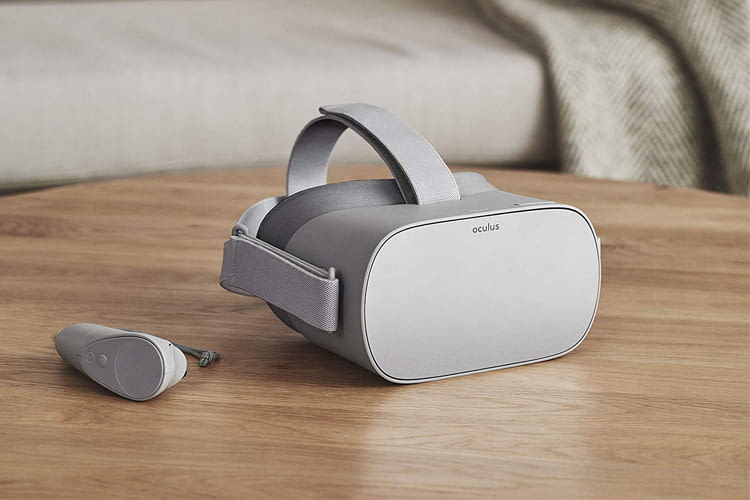 Das Design von Oculus GO erinnert ein wenig an gewisse Apple Produkte Das Design von Oculus GO erinnert ein wenig an gewisse Apple Produkte