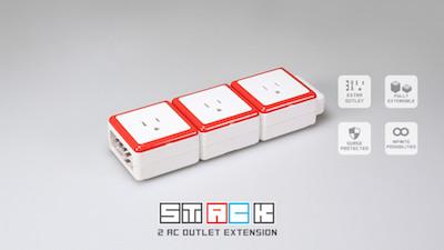 STACK 3 Multifunktionssteckdose von oneadaptr STACK 3 Multifunktionssteckdose von oneadaptr