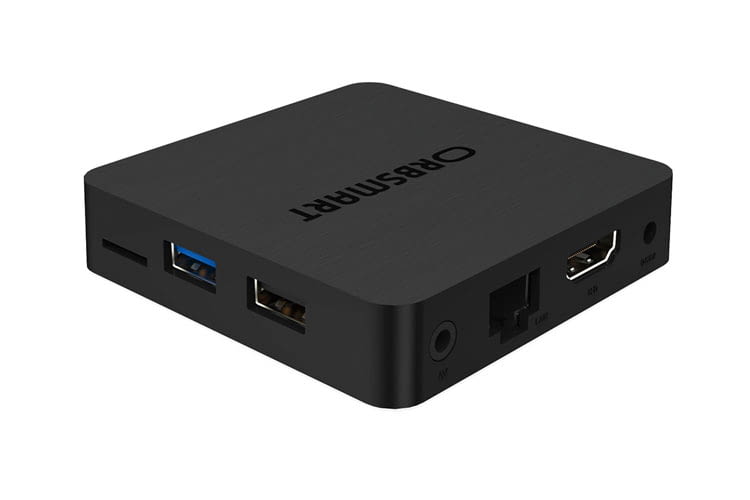 Die Orbsmart S85 Streaming Box bietet alles was für das Heim-Streaming mit eigenen Multimedia-Dateien nötig ist Die Orbsmart S85 Streaming Box bietet alles was für das Heim-Streaming mit eigenen Multimedia-Dateien nötig ist