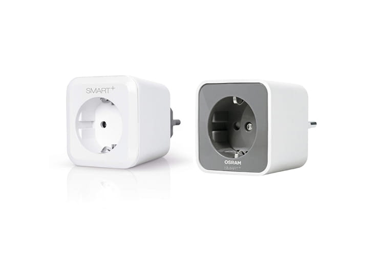 Der OSRAM Smart+ Plug für HomeKit (links) fällt deutlich eleganter aus als die ZigBee-Variante (rechts) Der OSRAM Smart+ Plug für HomeKit (links) fällt deutlich eleganter aus als die ZigBee-Variante (rechts)