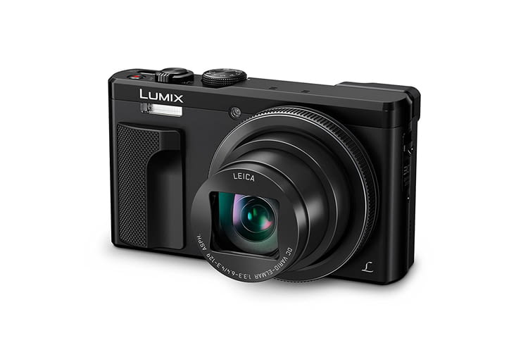 Panasonic Lumix DMC-TZ81EG-K ist mit nur 282 g die leichteste Kamera in unserem Vergleich Panasonic Lumix DMC-TZ81EG-K ist mit nur 282 g die leichteste Kamera in unserem Vergleich