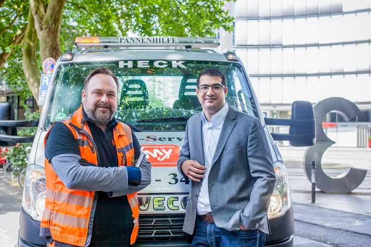 Mit der MySchleppApp fallen nur Kosten bei Inanspruchnahme eines Abschleppdienstes an Mit der MySchleppApp fallen nur Kosten bei Inanspruchnahme eines Abschleppdienstes an