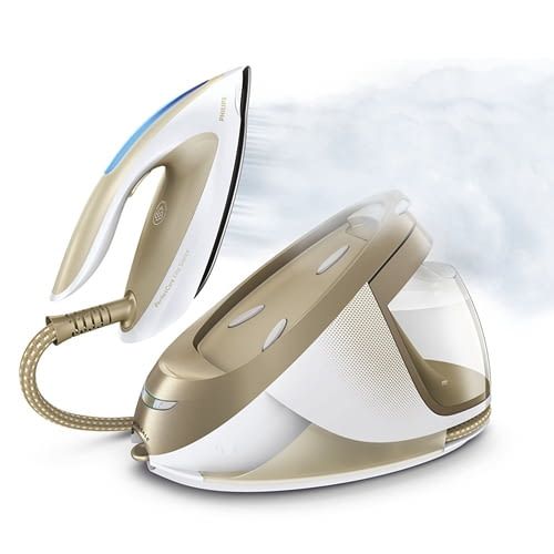 Leider kein Tropfstopp: Dampfbügelstation GC9642/60 PerfectCare Elite Silence Leider kein Tropfstopp: Dampfbügelstation GC9642/60 PerfectCare Elite Silence