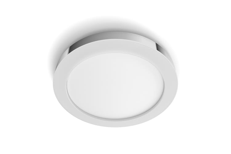 Wie alle Philips Hue-Komponenten ist auch diese Deckenleuchte sprachsteuerbar Wie alle Philips Hue-Komponenten ist auch diese Deckenleuchte sprachsteuerbar