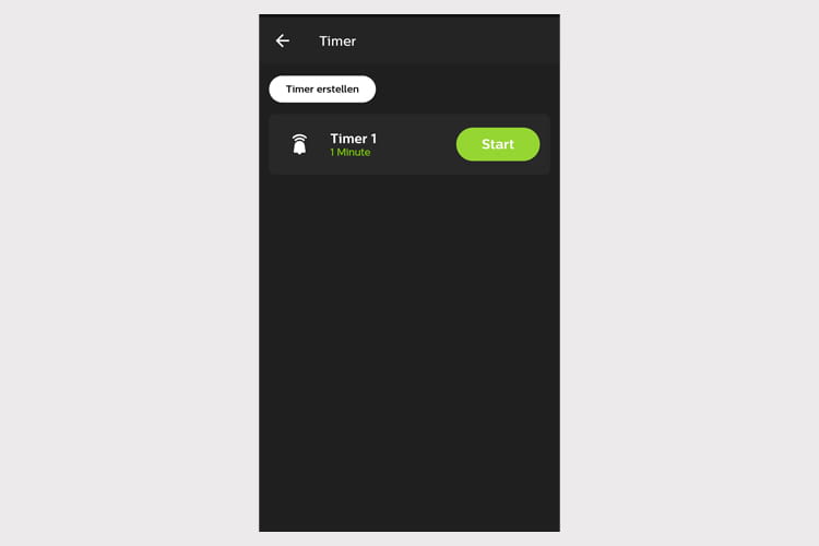 In unserem Test der Philips Hue App funktionierte der Timer zuverlässig In unserem Test der Philips Hue App funktionierte der Timer zuverlässig