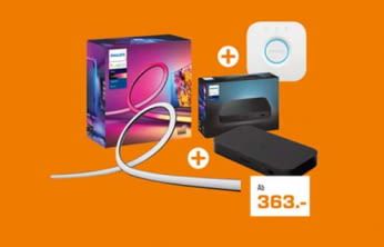 Philips Hue Gradient Lightstrip + Sync Box + Bridge