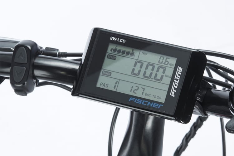 FISCHER Trekking Herren ETH 1606 kommt mit smartem LCD-Bediendisplay FISCHER Trekking Herren ETH 1606 kommt mit smartem LCD-Bediendisplay