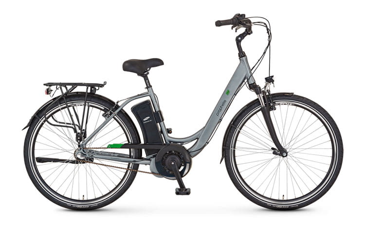 Grundsolides City E-Bike mit guter Komponentenauswahl: City E-Bike PROPHETE GENIESSER e9.6 Grundsolides City E-Bike mit guter Komponentenauswahl: City E-Bike PROPHETE GENIESSER e9.6