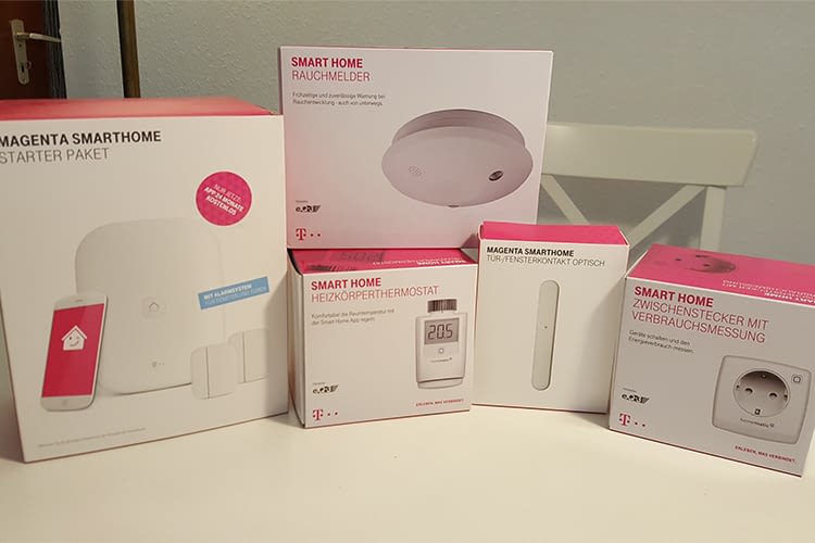 Testprodukte: Magenta SmartHome Starter-Paket und Zusatzkomponenten Testprodukte: Magenta SmartHome Starter-Paket und Zusatzkomponenten