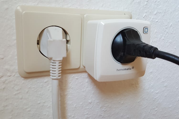 Der schaltbare Zwischenstecker von Homematic IP im Magenta SmartHome-Test Der schaltbare Zwischenstecker von Homematic IP im Magenta SmartHome-Test