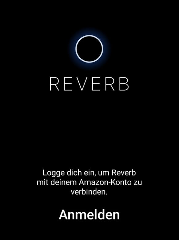 Zur Nutzung sind einige Einstellungen in der Reverb und der Alexa App nötig Zur Nutzung sind einige Einstellungen in der Reverb und der Alexa App nötig