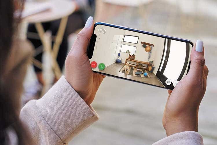 Ring Stick Up Cam Battery bietet einen 130 Grad Erfassungsbereich Ring Stick Up Cam Battery bietet einen 130 Grad Erfassungsbereich