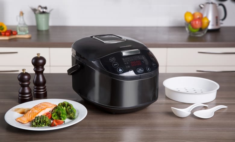Der smarte Multikocher kann aufwärmen, warmhalten, garen, kochen, braten, dämpfen... Der smarte Multikocher kann aufwärmen, warmhalten, garen, kochen, braten, dämpfen...