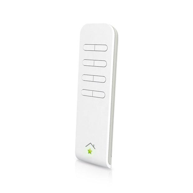 RWE SmartHome Fernbedienung - Seitenansicht RWE SmartHome Fernbedienung - Seitenansicht
