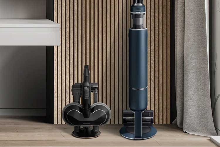 Das Design vom Samsung Akkustaubsauger Bespoke Jet ist sehr edel Das Design vom Samsung Akkustaubsauger Bespoke Jet ist sehr edel