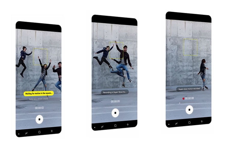 Die Super-Zeitlupen-Funktion des Galaxy S9 erlaubt aufmerksamkeitsstarke Video-Clips Die Super-Zeitlupen-Funktion des Galaxy S9 erlaubt aufmerksamkeitsstarke Video-Clips